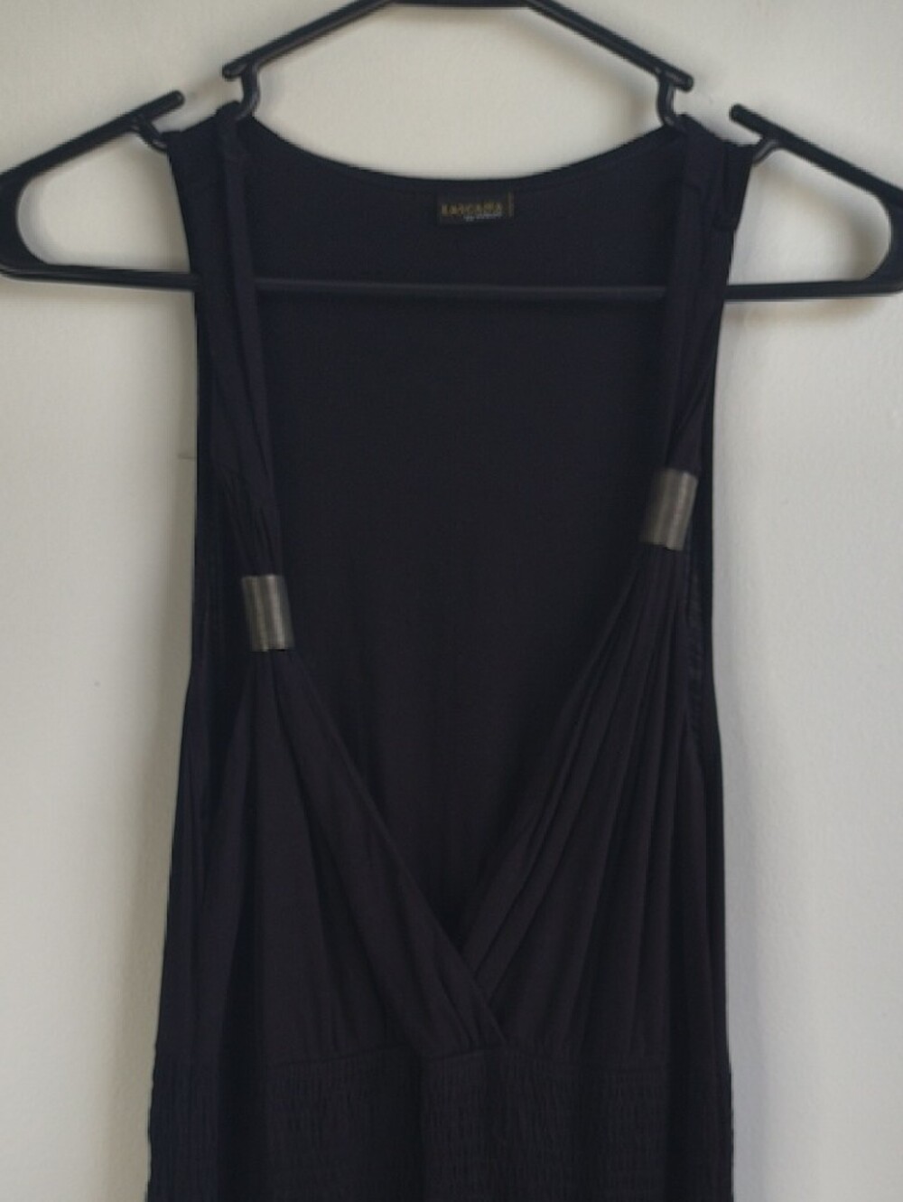 Lascana By Venus Black Sleeveless V-Neck Maxi Dress - Picture 2 of 6